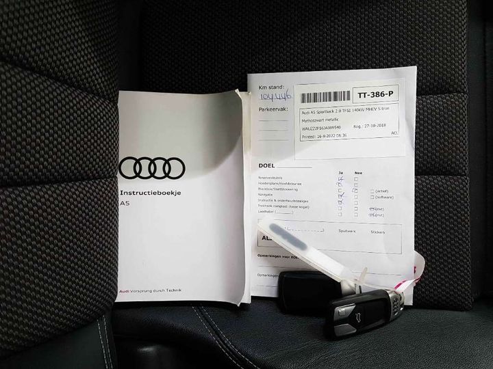 Photo 18 VIN: WAUZZZF56JA089540 - AUDI A5 SPORTBACK 