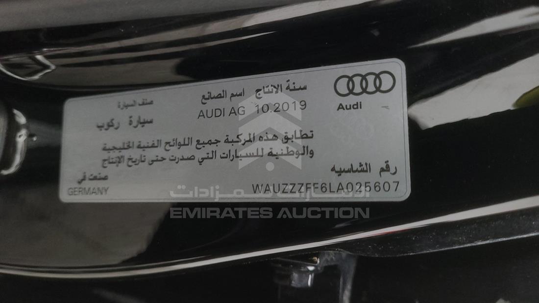 Photo 5 VIN: WAUZZZFF6LA025607 - AUDI S3 