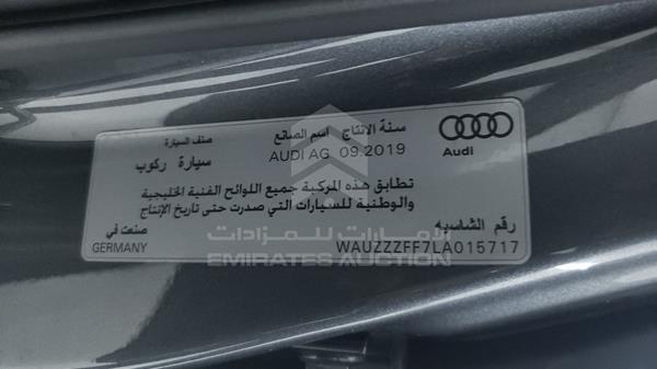 Photo 2 VIN: WAUZZZFF7LA015717 - AUDI A3 