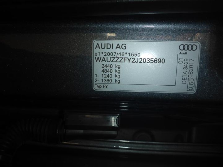 Photo 11 VIN: WAUZZZFY2J2035690 - AUDI Q5 