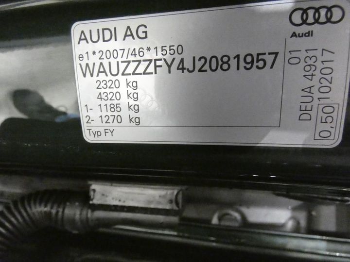 Photo 4 VIN: WAUZZZFY4J2081957 - AUDI Q5 