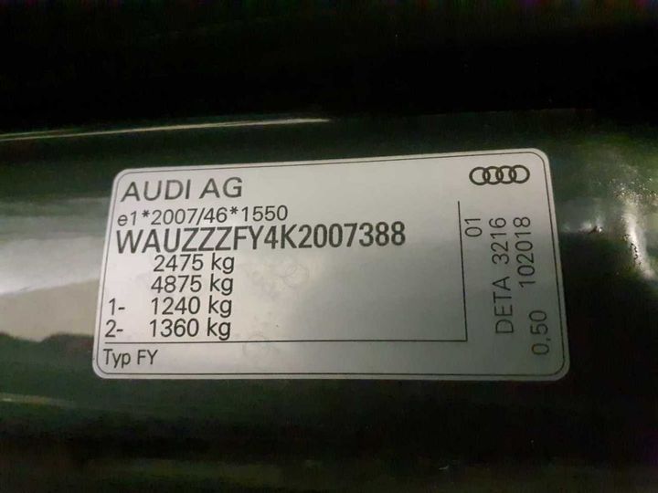 Photo 11 VIN: WAUZZZFY4K2007388 - AUDI Q5 2.0 TDI QUATTRO S 