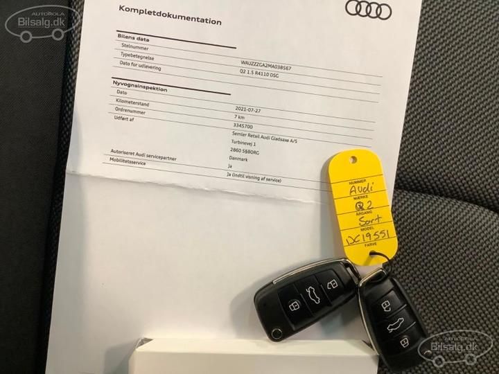 Photo 11 VIN: WAUZZZGA2MA038567 - AUDI Q2 SUV 