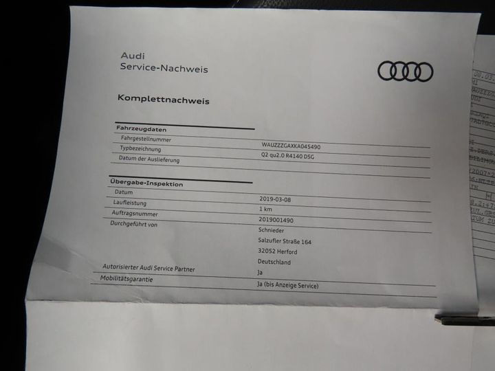 Photo 11 VIN: WAUZZZGAXKA045490 - AUDI Q2 