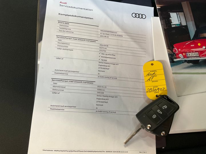 Photo 1 VIN: WAUZZZGB0MR065552 - AUDI A1 