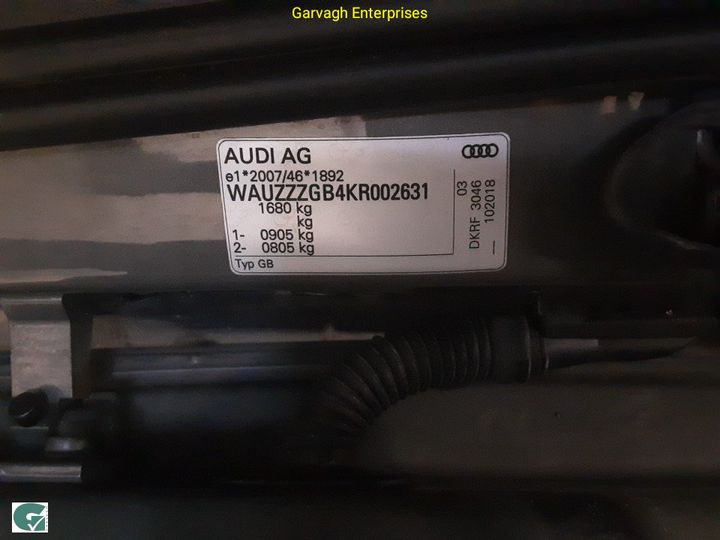 Photo 19 VIN: WAUZZZGB4KR002631 - AUDI A1 