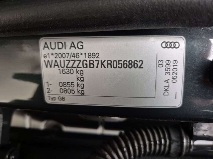 Photo 25 VIN: WAUZZZGB7KR056862 - AUDI A1 