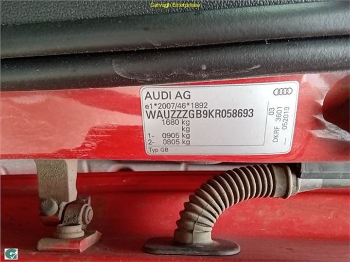 Photo 10 VIN: WAUZZZGB9KR058693 - AUDI A1 