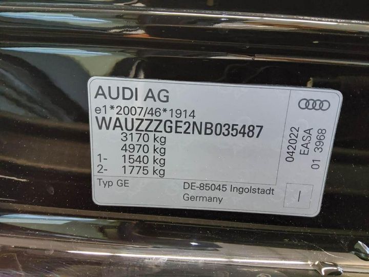 Photo 4 VIN: WAUZZZGE2NB035487 - AUDI E-TRON 