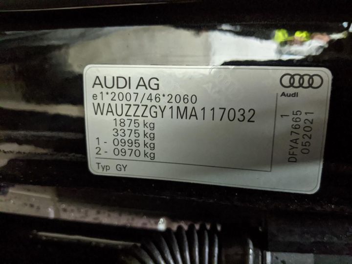 Photo 14 VIN: WAUZZZGY1MA117032 - AUDI A3 SPORTBACK 