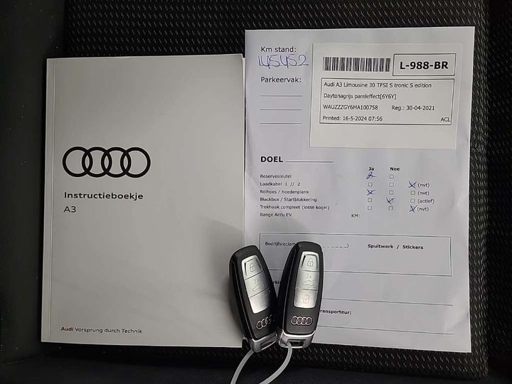 Photo 12 VIN: WAUZZZGY6MA100758 - AUDI A3 LIMOUSINE 