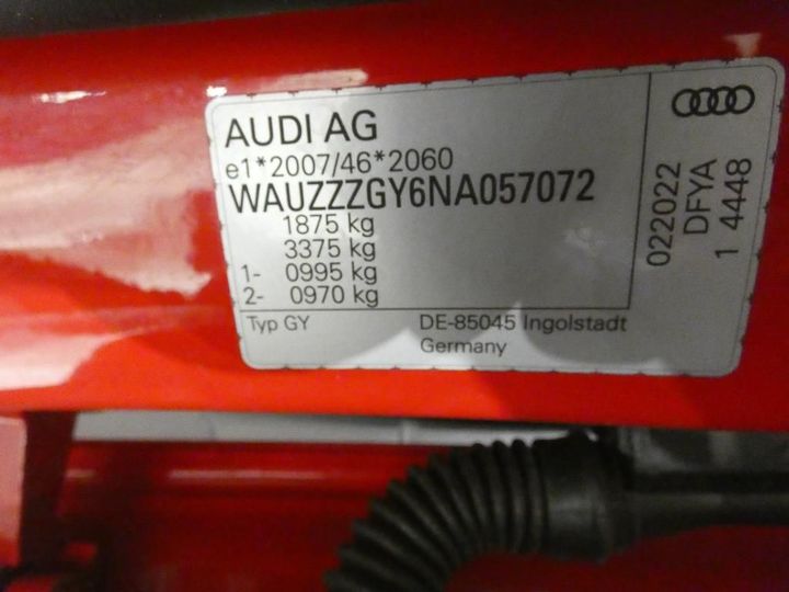 Photo 4 VIN: WAUZZZGY6NA057072 - AUDI A3 SPORTBACK 