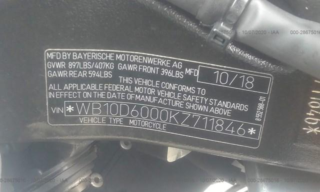 Photo 9 VIN: WB10D6000KZ711846 - BMW S 