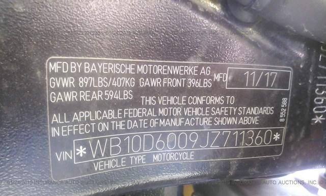 Photo 9 VIN: WB10D6009JZ711360 - BMW S 