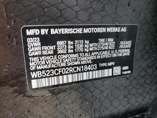 Photo 13 VIN: WB523CF02RCN18403 - BMW IX XDRIVE5 