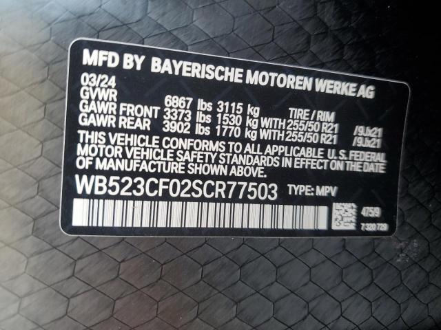 Photo 11 VIN: WB523CF02SCR77503 - BMW IX XDRIVE5 