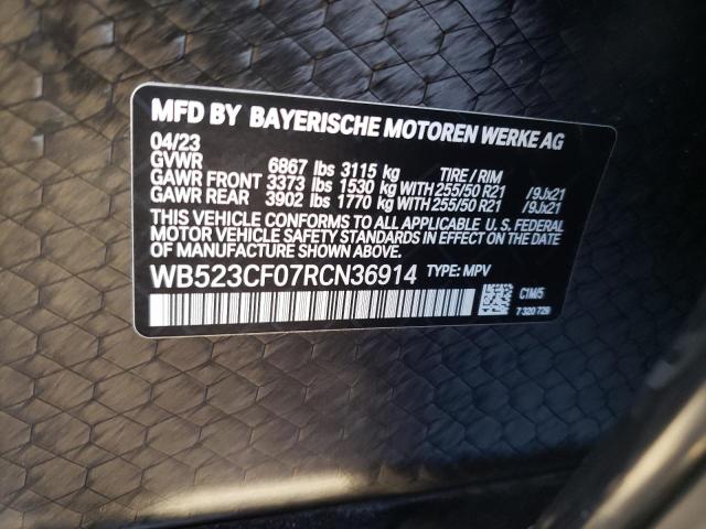 Photo 12 VIN: WB523CF07RCN36914 - BMW IX XDRIVE5 