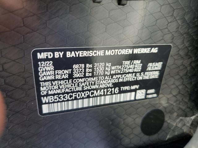 Photo 13 VIN: WB533CF0XPCM41216 - BMW IX M60 