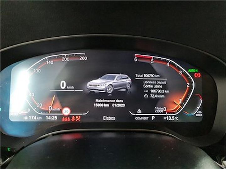 Photo 10 VIN: WBA11DX070CD96439 - BMW 5 TOURING DIESEL - 2017 