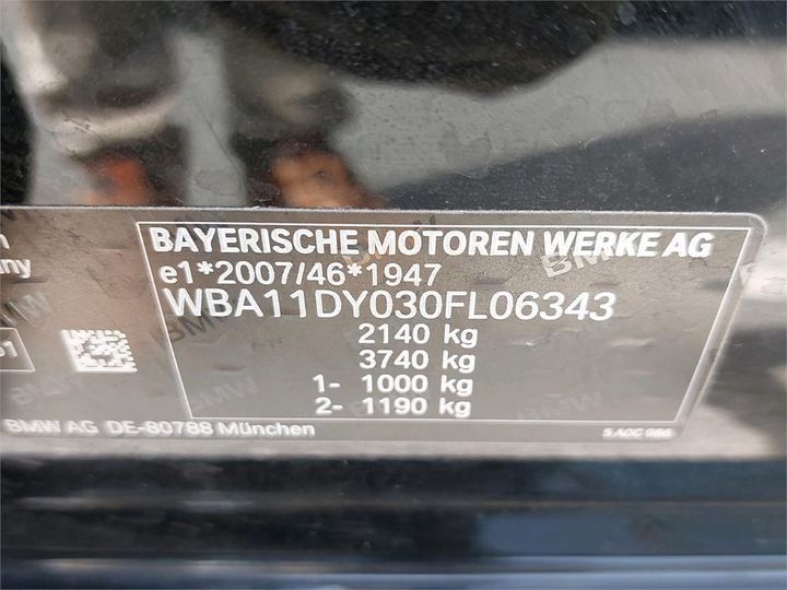 Photo 21 VIN: WBA11DY030FL06343 - BMW SERIE 3 