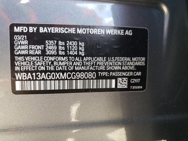 Photo 9 VIN: WBA13AG0XMCG98080 - BMW 530E 