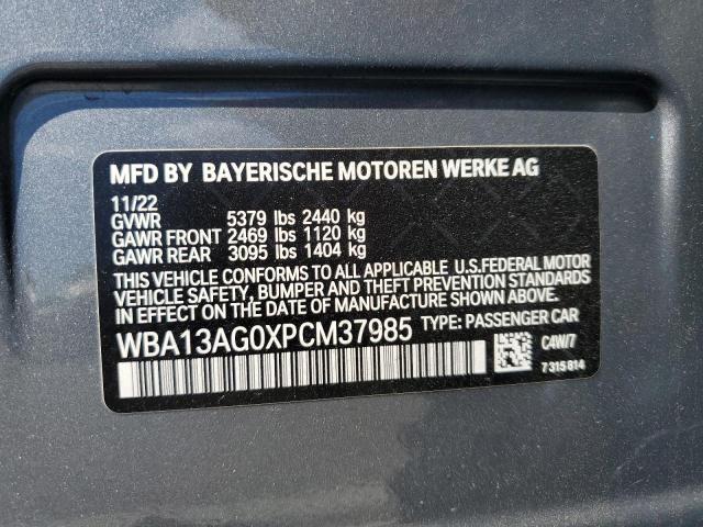 Photo 12 VIN: WBA13AG0XPCM37985 - BMW 530E 