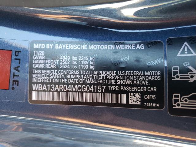 Photo 9 VIN: WBA13AR04MCG04157 - BMW M440XI 