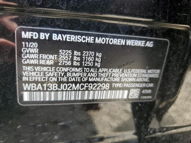 Photo 11 VIN: WBA13BJ02MCF92298 - BMW 530 XI 