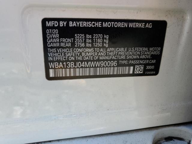 Photo 11 VIN: WBA13BJ04MWW90096 - BMW 530 XI 