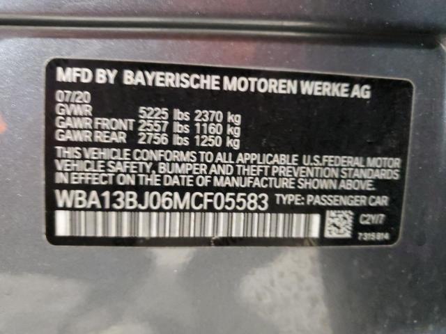 Photo 11 VIN: WBA13BJ06MCF05583 - BMW 5 SERIES 