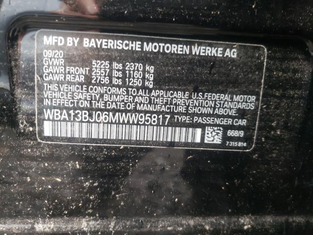 Photo 9 VIN: WBA13BJ06MWW95817 - BMW 530 XI 