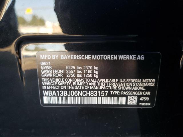 Photo 9 VIN: WBA13BJ06NCH83157 - BMW 530 XI 