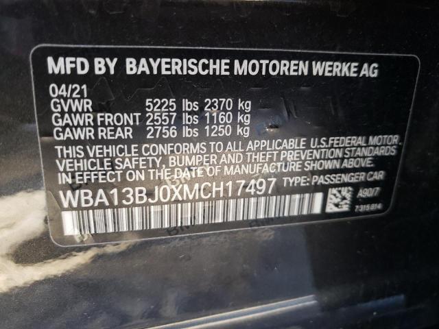 Photo 9 VIN: WBA13BJ0XMCH17497 - BMW 530 XI 