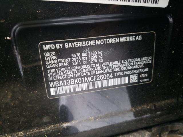 Photo 9 VIN: WBA13BK01MCF26064 - BMW M550XI 