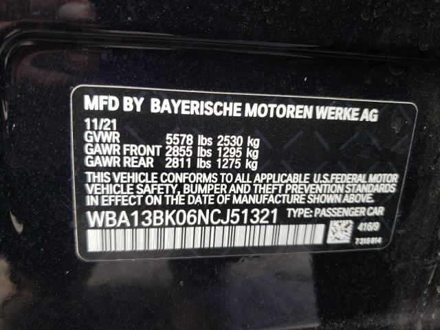 Photo 11 VIN: WBA13BK06NCJ51321 - BMW M5 