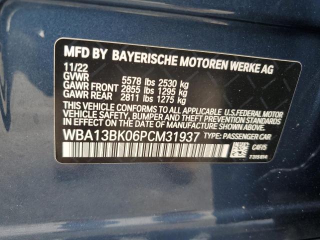 Photo 11 VIN: WBA13BK06PCM31937 - BMW M550XI 