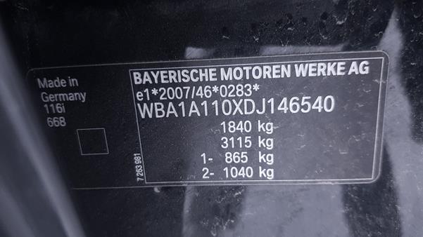 Photo 2 VIN: WBA1A110XDJ146540 - BMW X1 