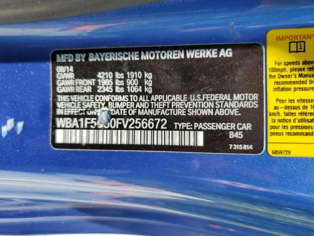 Photo 11 VIN: WBA1F5C50FV256672 - BMW 2 SERIES 