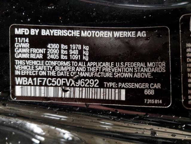 Photo 12 VIN: WBA1F7C50FVX96292 - BMW 2 SERIES 