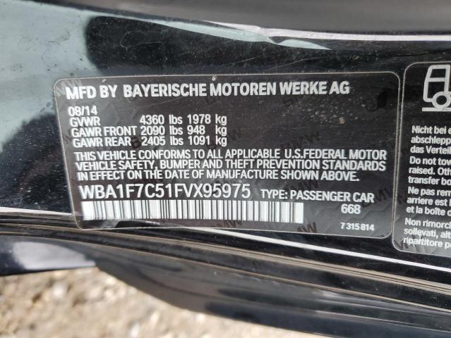 Photo 11 VIN: WBA1F7C51FVX95975 - BMW 2 SERIES 