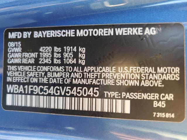 Photo 11 VIN: WBA1F9C54GV545045 - BMW 228 I SULE 