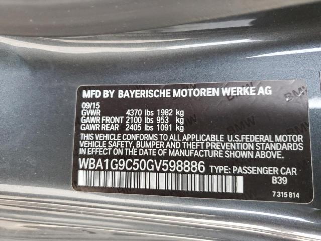 Photo 11 VIN: WBA1G9C50GV598886 - BMW 228 XI SUL 