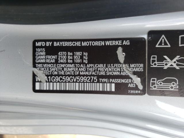 Photo 9 VIN: WBA1G9C59GV599275 - BMW 228 XI SUL 