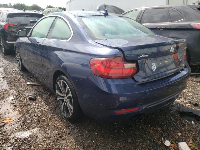 Photo 2 VIN: WBA1G9C59GV726137 - BMW 228 XI SUL 