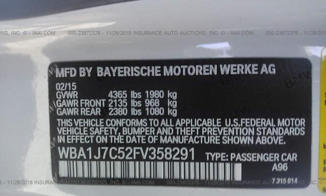 Photo 8 VIN: WBA1J7C52FV358291 - BMW M235I 