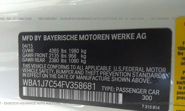 Photo 8 VIN: WBA1J7C54FV358681 - BMW M235I 