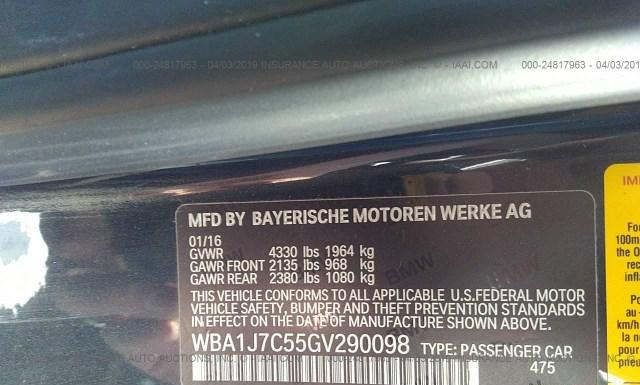 Photo 8 VIN: WBA1J7C55GV290098 - BMW M235I 