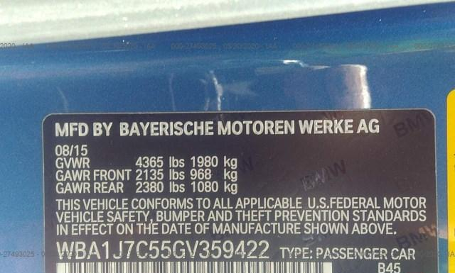 Photo 8 VIN: WBA1J7C55GV359422 - BMW M235I 