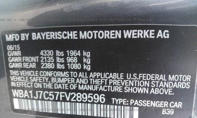 Photo 8 VIN: WBA1J7C57FV289596 - BMW M235I 