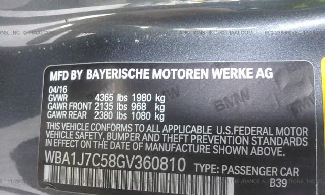 Photo 8 VIN: WBA1J7C58GV360810 - BMW M235I 